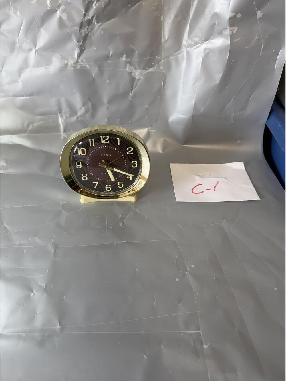 Vintage Westclox Big Ben Alarm Clock Mechanical Luminous Hands Made in USA